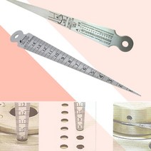 신와 테이퍼게이지 갭자 틈새 크랙측정 데퍼 깊이게이지, 1개