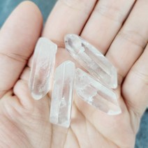 천연 원석 백수정 화이트크리스탈 포인트 기둥 100g