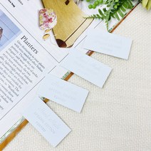 NEW) 사각 스페셜에디션 핸드메이드라벨 인조가죽라벨 (4개), 화이트