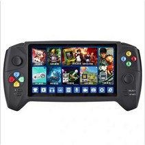 미니컴파이 2022 새로운 핸드 헬드 게임 플레이어 클래식 7.0 인치 핸들 레트로 게임 콘솔 psp gba nes fc 게임 플레이어용 듀얼 조이스틱 new, 16g
