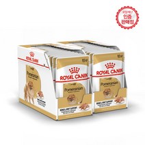 [브이펫] 로얄캐닌 강아지파우치 포메라니안 어덜트 85G 24개/뼈관절건강, 상세 설명 참조, 상세 설명 참조