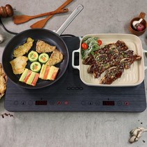 오쿠 프리미엄 2구 인덕션 전기레인지 렌지 휴대용 OCC-IH2500H