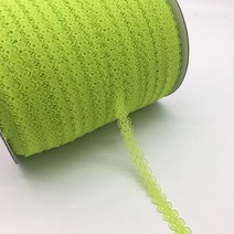 새끼줄 택끈 마끈 5세트 10 야드/lot 5/8 "(15mm) 레이스 리본 양측 수공예 자수 그물 트림 패브릭 DI, 한개옵션1, 14 Light green