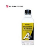 알파색채 골드 리타더 미디엄 250ml 아크릴 보조제