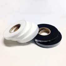 1-2cm 봉재 본딩 부직포심지 원단 라이닝 접착 테이프, 블랙1.5CM
