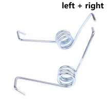 1/2Pcs 버킷 회전 비틀림 스프링 당겨 발 단계 걸레 수리 부품 와이어 직경 2.5MM 두꺼운 봄, 03 3