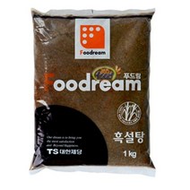 H 대한제당 흑설탕 1kg (3개), 3개
