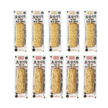 효성어묵 오징어땡초어묵바x5 치즈어묵바x5 총 10개 핫바, 30개입