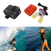 STNY_GOPRO9 악세서리 마우스 마운트 써핑 바이트 입 피스 액션캠용거치대 카메라부품 소품 자전거걸이 써 브라켓 고프로 로9 써용 어댑터 로 로악세사리