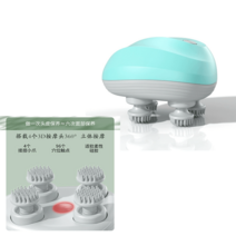 고양이마사지기 휴대용 반려 애완 머리 브러시 동물, 스카이블루