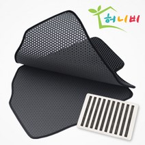 허니비 벌집매트 일반형 자동차매트 카매트, 코란도투리스모_13.3~19_2P, 쌍용