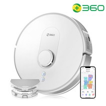 치후360 치후 물걸레 로봇청소기 S8 화이트에디션 흡입 물걸레 2022년신형, 걸레필터브러쉬 부품세트