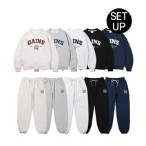 GAINSBORO [유정 PICK] [SET] 로럴골든 맨투맨 조거팬츠 셋업_(5color) Laurel Golden sweat shirt_(5color)
