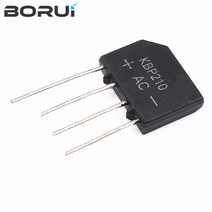 5PCS 2A 3A 4A 6A 8A 10A 15A 600V 1000V 다이오드 브리지 정류기 KBP206 KBL406 410 608 610 KBU810 1010, 03 KBL406-600V 6A
