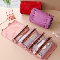4 in 1 탈부착 스트링 파우치 화장품 이너백 미니 생리대 명품 속 가방 메이크업