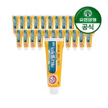 유한양행 [본사직영] 암앤해머 에나멜케어 엑스트라 화이트닝 베이킹소다 치약 121gx24개, 단품/단품