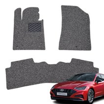 포시즌 현대 쏘나타 전용 소나타 전차종택시포함 제작가능 1+2열 확장일체형 코일 자동차매트, 쏘나타 YF 택시/LPG(2009.9~2015.12), 레드