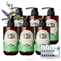 홈쇼핑상품 쎄씨쎌라 아로마 바디스크럽워시 유칼립투스&로즈마리 500ml 마스크S 증정, 6개