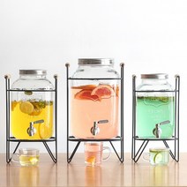 음료디스펜서 업소용음료디스펜서 호텔물병 레스토랑물병 카페물병 4L 5L 8L, 577 비안느 디스펜서 8L