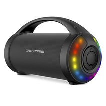위컴 포터블 블루투스 스피커, Black, D22