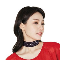 보석벨크로목걸이