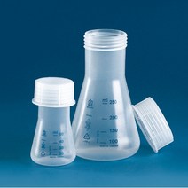 PP 캡 삼각 플라스크 PP 50ml 1L 1개, 93185