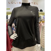 루이까스텔[NC강남] 22S/S 여성 골프웨어 이태리 수입 소재 소매 메쉬 터틀넥 이너티셔츠