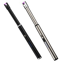 충전 라이터 플라즈마 캔들 토치 라이터, 플라즈마 다용도 라이터-실버