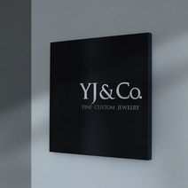 금손간판 블랙 무광 절곡 현판 입체 글자 스카시 문구 명판 입구 스텐 간판 입간판 돌출간판 벽간판