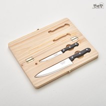 편백향 캠핑 칼 도마 세트 리퍼 편백나무 원목도마 친환경 살균 항균