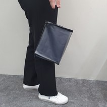 물놀이 소품정리 PVC 투명백 비닐파우치 가방 블랙
