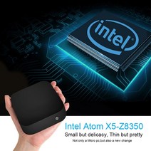 WintelPro인텔X5-Z8350미니PC 윈도우10 2GB 와이파이 1000Mbps이더넷 4K데스크탑컴퓨터, 012GB32GB_02AU