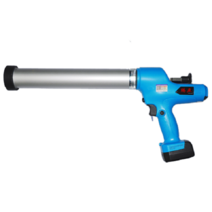 전동 실리콘건 글루건 자동 작업 실리콘 인테리어 건, 고속 6단 1.5Ah + 배터리2개