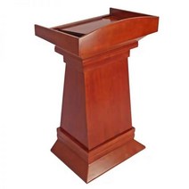교탁 강의대 연설대 이동식 스탠딩테이블 학원 학교 단상 강연대 사회대 행사 웨딩홀 예식장 목재 결혼식장 예식장 설교대 연단, MDF 작은 허리