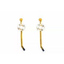 배터리 카메라용 밧데리 캐논 6d 카메라 수리 교체 부품 키 보드 케이블 플렉스, 한개옵션0