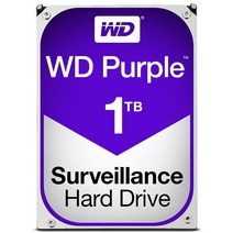 WD 웨스턴디지털 정품 PURPLE 1TB WD10PURZ 3.5HDD SATA3 5400rpm DVR NVR 저장 보안 감시 전용