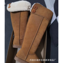 [제이키치하이어그] 여자 부츠 겨울 가을/겨울 슬립온 니트 양말 신발 플랫폼 힐 포함