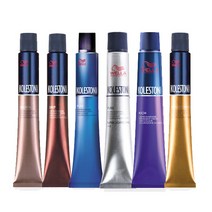 웰라 콜레스톤 퍼펙트 염색약 산화제 포함 80g, 1개, 6/88블루실버