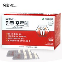 유한메디카 인큐포르테 치아칼슘 프로폴리스 리소짐 옥수수수염추출물, 120정, 1개