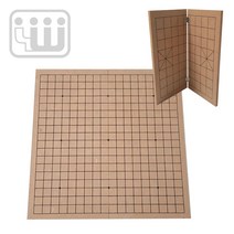 인효교재 접이식 양면 바둑판 장기판