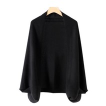 추동 캐시미어 목도리 2022년 보온 패션 니트 케이프 코트 FC5499