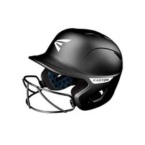 이스턴 마스크 유령 타격 헬멧 티볼 패스트 피치 소프트볼 매트 멀티 스타일, Black, T-Ball/Small