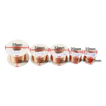 코일 스피커GHXAMP 1PCS 0.5mm 라우드 스피커 크로스 오버 인덕터 4N 무산소 구리 코일 중공 원형 스켈레톤, 02 0.5mH