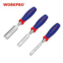 WORKPRO 3 피스 우드 치즐 세트 목공 핸드 조각 도구 칩 세부 나이프, 01 W001801AE