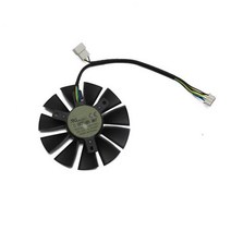 T128010SH 75mm DC 12V 0.25A 쿨러 팬 ASUS STRIX GTX1060 GTX960 GTX950 GTX 950 960 1060 그래픽 카드, 1 FAN 2