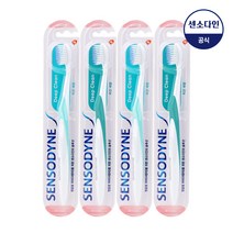 센소다인 딥클린 칫솔 x4개, 1개입, 4개