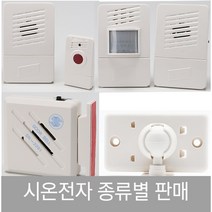 시온 전자 문열림 센서 무선 도어 벨 창 문 현관 출입 동작감지 알람 차임 벨 SN - CH04 DO06 2201, 무선센서문지기