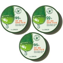 더샘 제주 생생 알로에 수딩 젤 99% 300ml x 3개, 1개