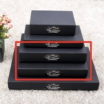 바보사랑 블랙싸바리상자 직사각납짝중형 Box E4.더 로라