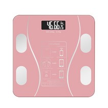 몸무게측정기 체성분분석기 체지방분석기 몸무게체중계블루투스 BMI 체중계 스마트 무선 디지털 욕실 체중, 05 Rose Battery, 한개옵션1